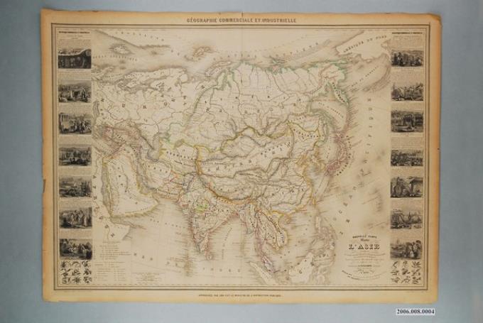 Alexandre Vuillemin〈亞洲新地圖〉 (共1張)