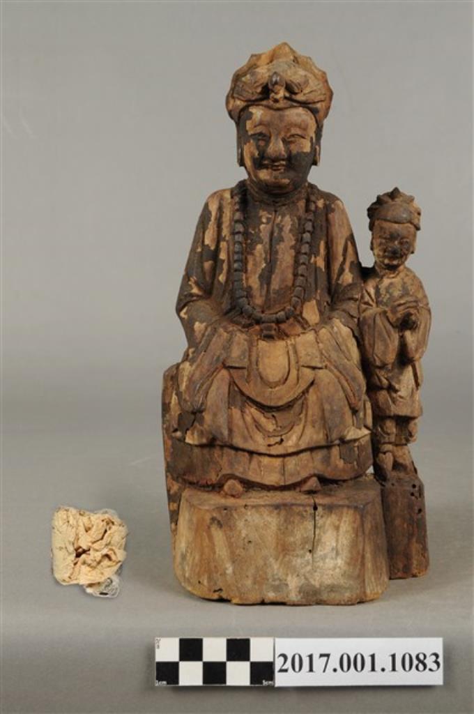木雕瑤池金母像 (共3張)