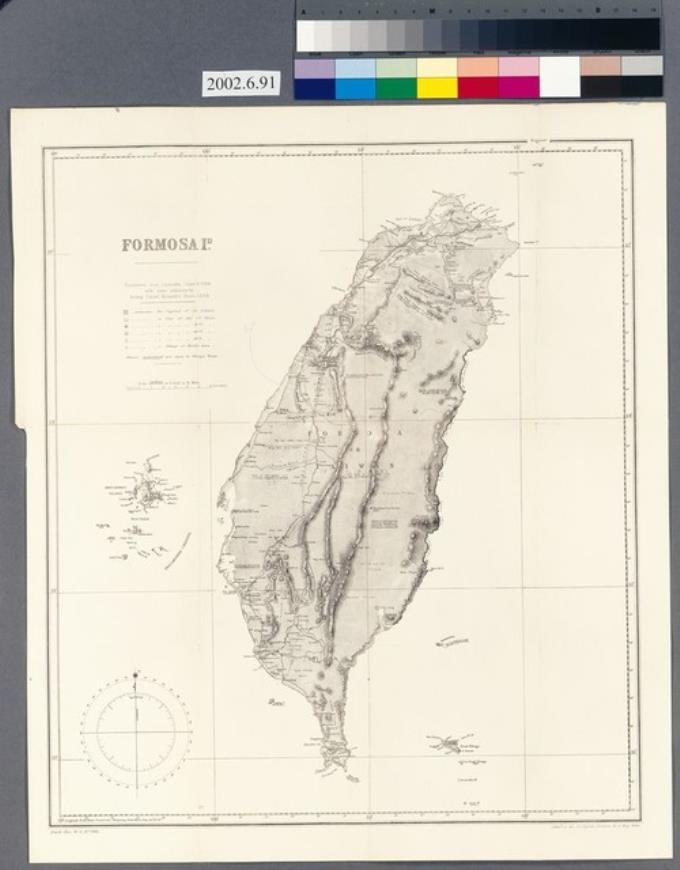 Alexander Hosie〈福爾摩沙島圖〉 (共2張)