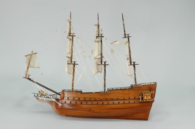 古帆船模型