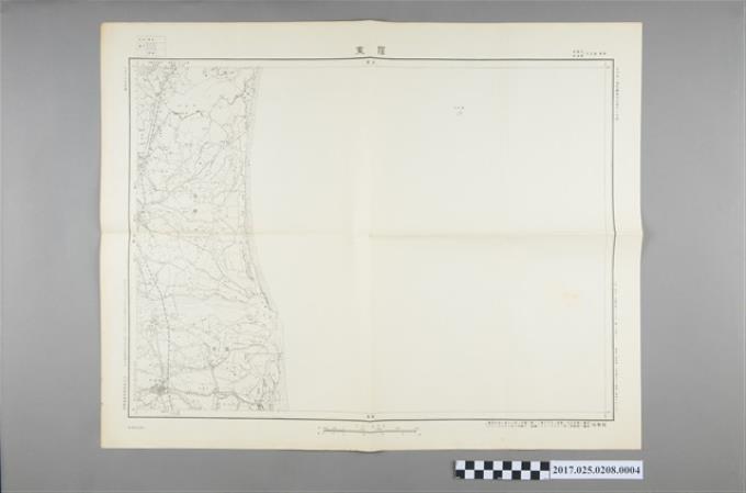 大日本帝國陸地測量部測繪並出版〈5萬分1羅東形圖〉 (共2張)