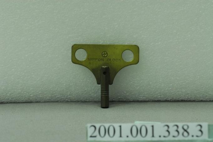 日本製長方形掛鐘發條鑰匙 (共3張)