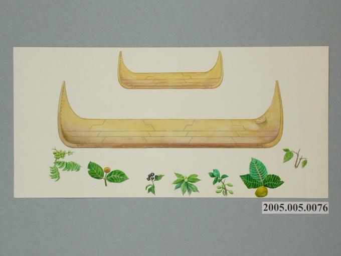 席‧傑勒吉藍《拼板船結構及材質》 (共1張)