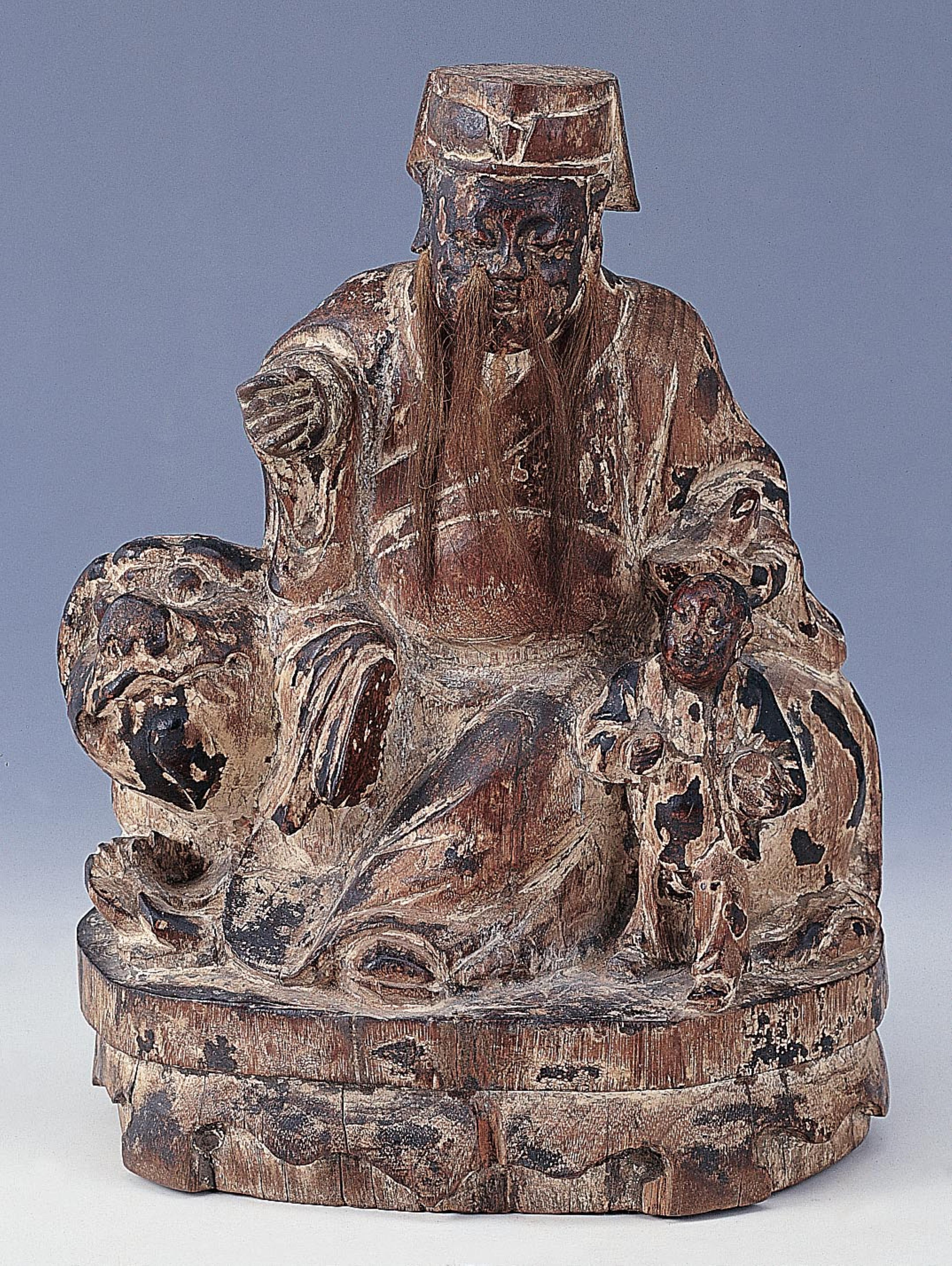 木雕福德正神神像 (共3張)