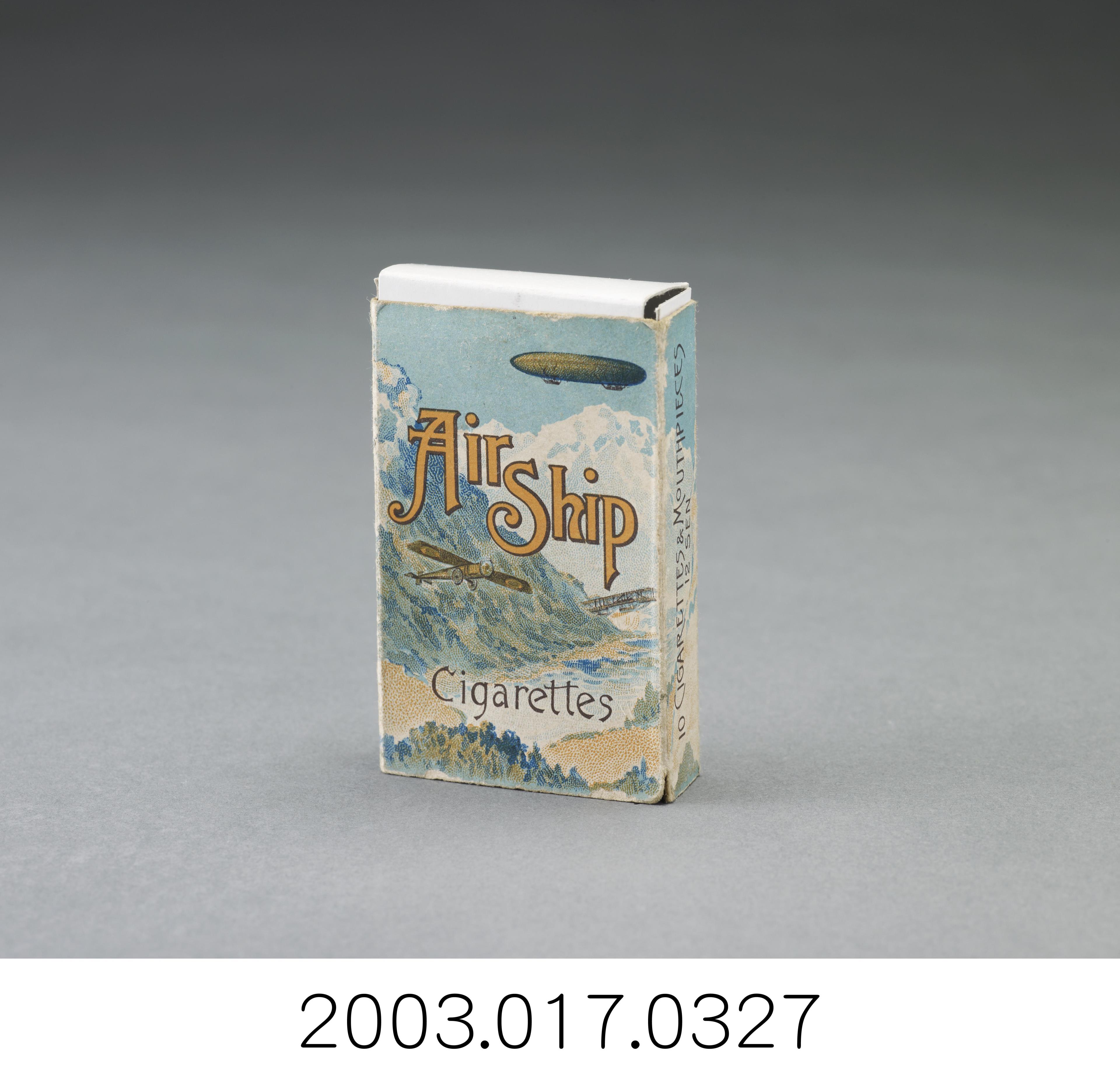 臺灣專賣局飛船牌香菸盒 (共2張)