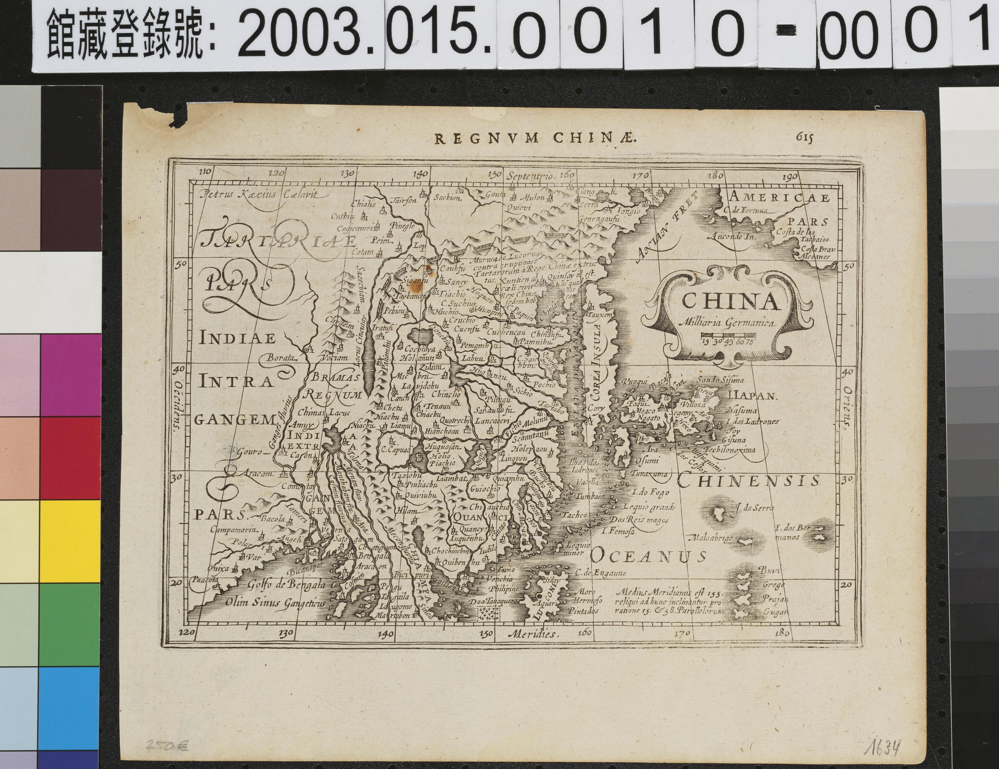 Jodocus Hondius〈中國地圖〉 (共2張)