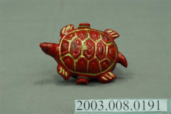 紅色烏龜造型釣魚玩具