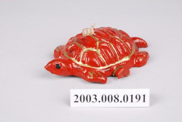 紅色烏龜造型釣魚玩具
